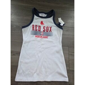 Soft as a grape women's MLB Red Sox tank top‎ size small